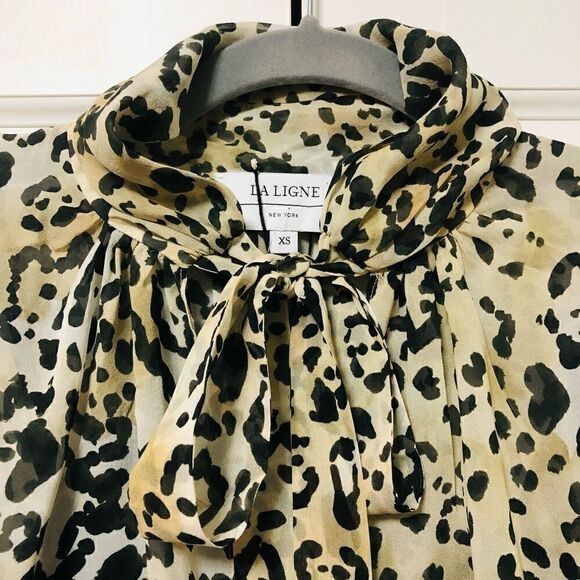 La Ligne Animal Print Blouse - Picture 10 of 16